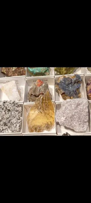 Colección 30 Minerales