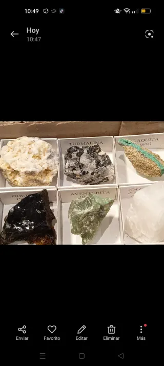 Colección 30 Minerales