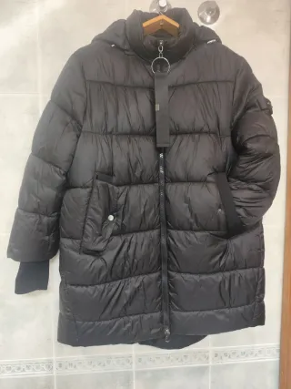 Chaquetón/Anorak/Plumífero Mujer Negro