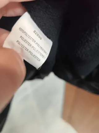 Chaquetón/Anorak/Plumífero Mujer Negro