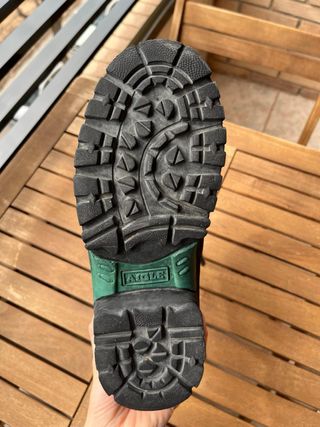 Botas de montaña Aigle grises y verde