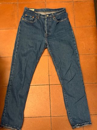 Pantalones vaqueros Levi's azules 501