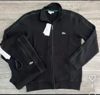 Chándal Lacoste Negro