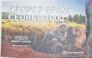 Quard CFForce1000 en buen estado gasolina