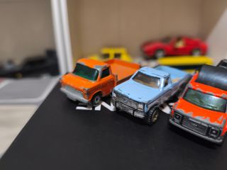 Lote de 7 Coches + 2 Caravanas Matchbox