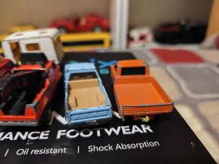Lote de 7 Coches + 2 Caravanas Matchbox