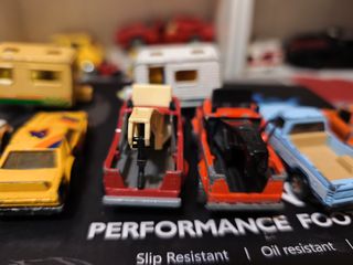 Lote de 7 Coches + 2 Caravanas Matchbox