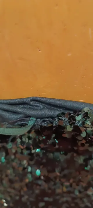 Vestido lentejuelas verde