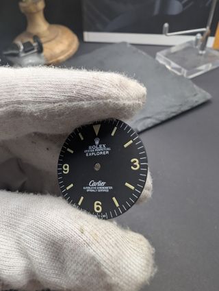 Quadrante Rolex Explorer Stile Cartier