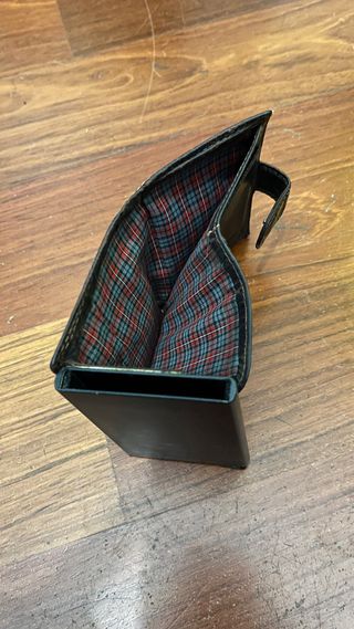 Portafoglio in vera pelle