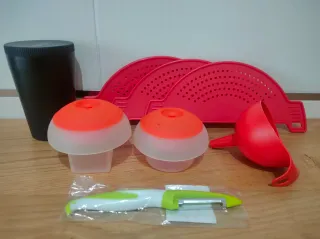 Kit Lékué 2 Ovos Moldes Silicona + lote utensilios