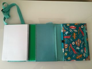 Porta libretas viaje divertido