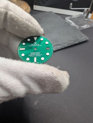 Quadrante Rolex Submariner Date Verde