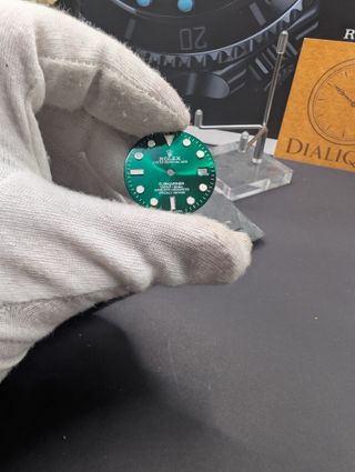 Quadrante Rolex Submariner Date Verde