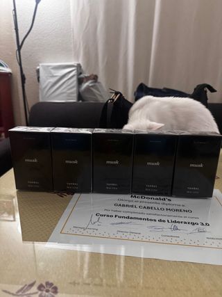 Lote 5 Perfume Musk Yanbal 100 ml