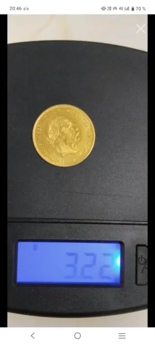 Moneta d'Oro Austria Francesco Giuseppe I Imperatore