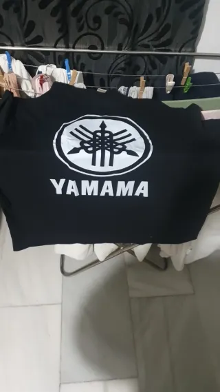 Camiseta Yamaha Negra Talla XXXL