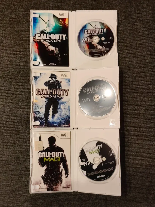 Lote Call of Duty. Wii.