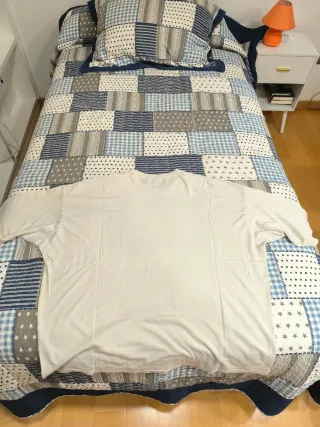 Camiseta ASOS oversize blanca Talla L