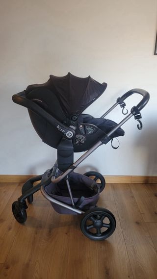 Carro bebé 3 piezas: Silla, Capazo, grupo 0-1