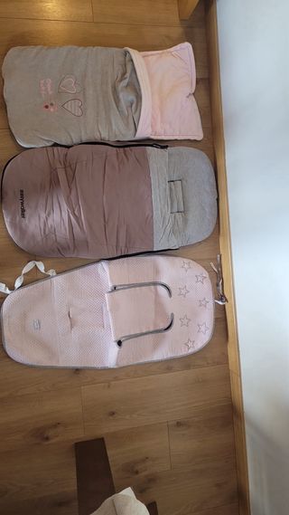 Carro bebé 3 piezas: Silla, Capazo, grupo 0-1