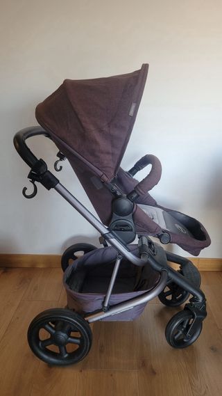 Carro bebé 3 piezas: Silla, Capazo, grupo 0-1