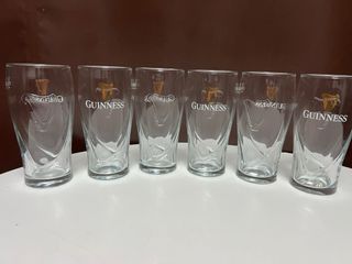 Set 6 Bicchieri Birra Guinness Mezzapinta