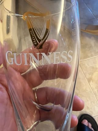 Set 6 Bicchieri Birra Guinness Mezzapinta