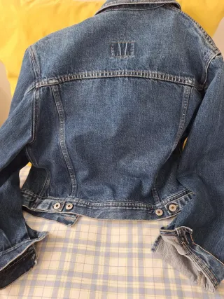 Chaqueta tejana SIX VALVES azul