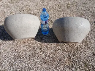2 Maceteros de Hormigón