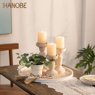 Bandeja Redonda Bohemia Madera 45cm