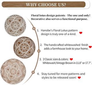 Bandeja Redonda Bohemia Madera 45cm