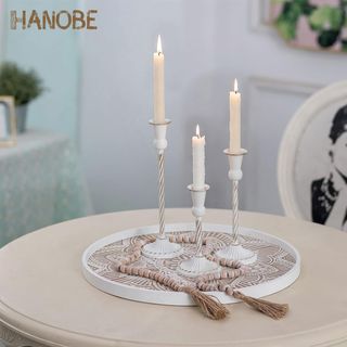 Bandeja Redonda Bohemia Madera 45cm