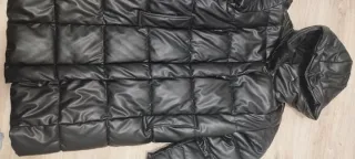 Abrigo PULL&BEAR Negro Talla L