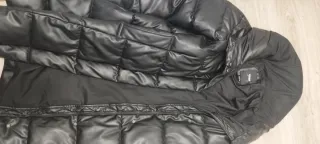 Abrigo PULL&BEAR Negro Talla L