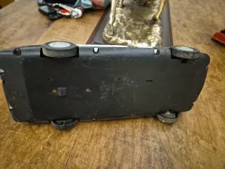 Coche Policía Chapa Antiguo