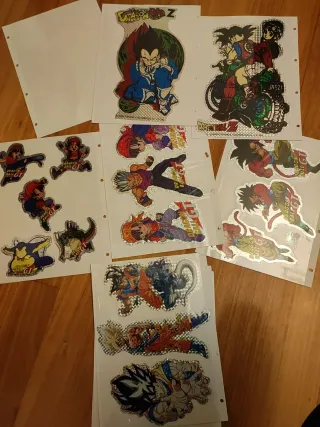 Lote Pegatinas Dragon Ball Z y GT
