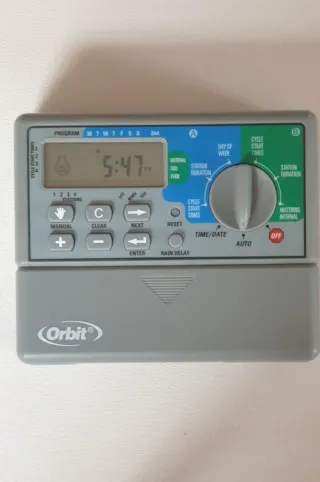 Programador Riego Orbit 4 Estaciones