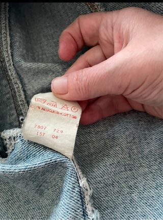 Cazadora vaquera Sólido Talla M