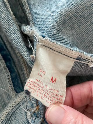 Cazadora vaquera Sólido Talla M