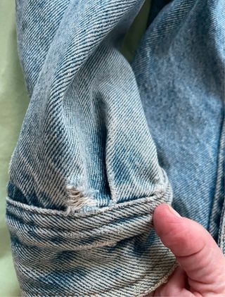 Cazadora vaquera Sólido Talla M