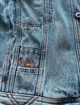 Cazadora vaquera Sólido Talla M