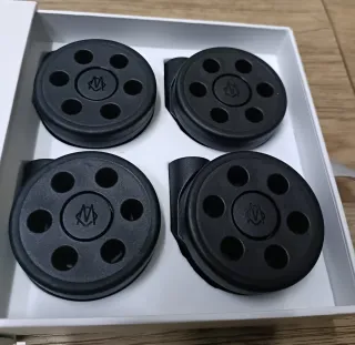 Ruedas Maleta Rimowa Negras (4 unidades)