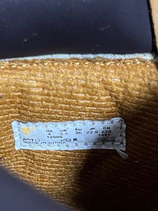 Botas Timberland T36 Beige/Marrón