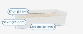 Cama individual convertible a matrimonio