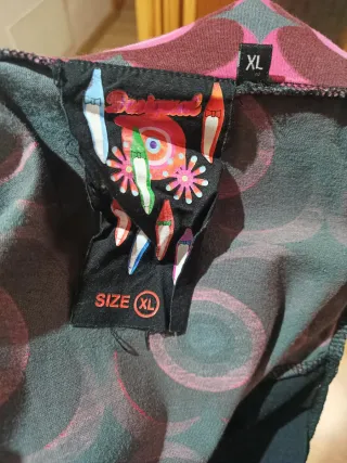 Falda Desigual Estampado Floral