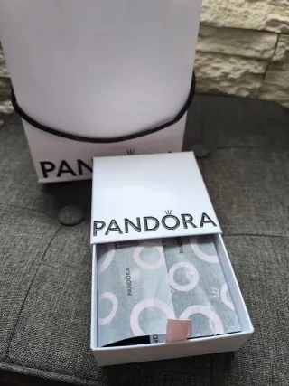 Conjunto Pandora Plata y Perla