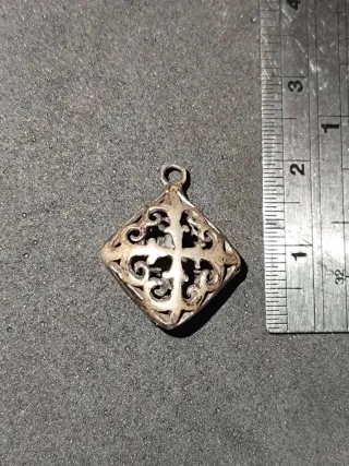 Colgante Cruz de Calatrava Plata