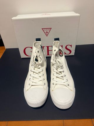 Zapatillas hombre Guess Blancas Altas nº43
