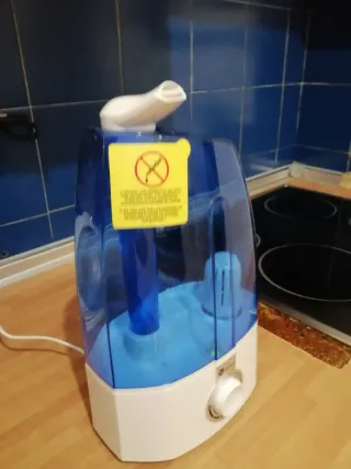 Humidificador TROPIC azul y blanco